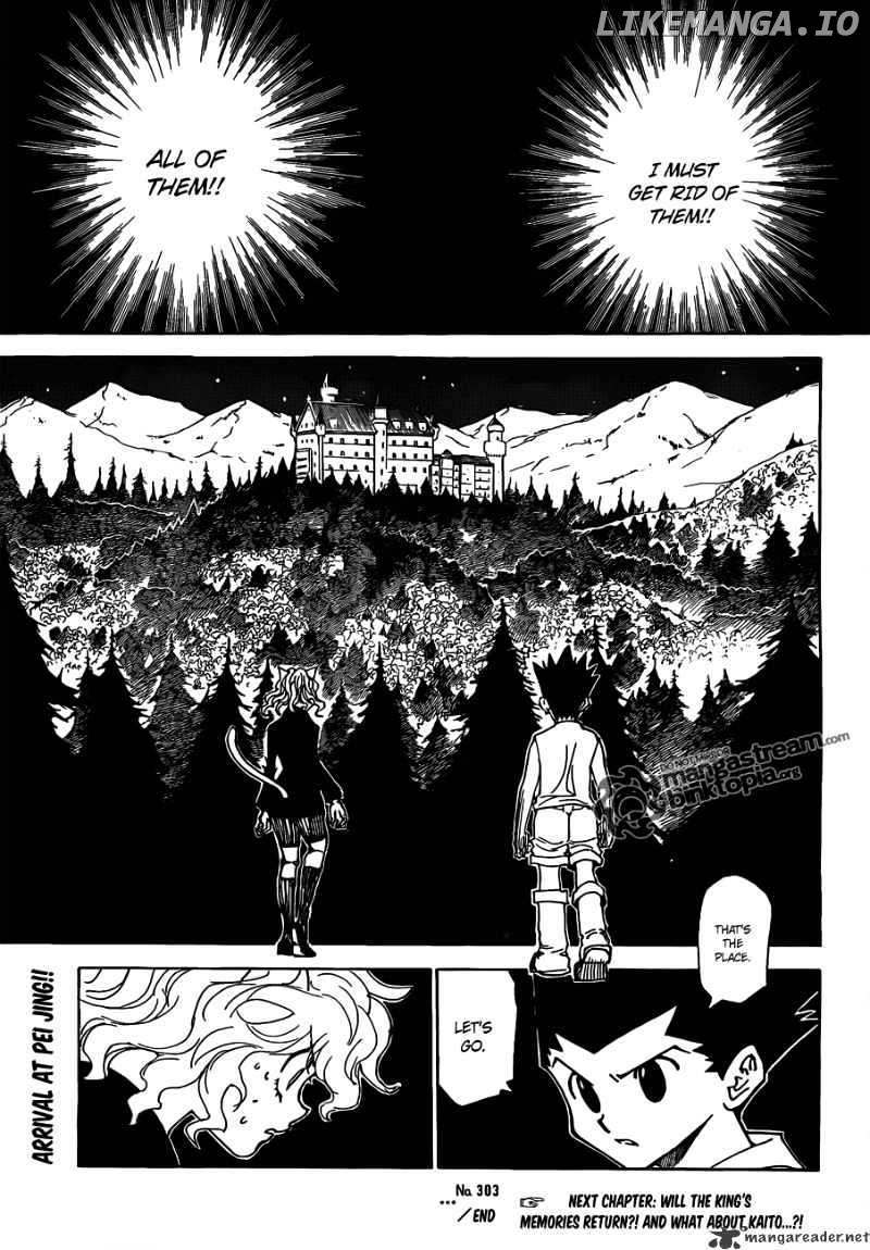 Hunter x Hunter, Chapter 303 image 18